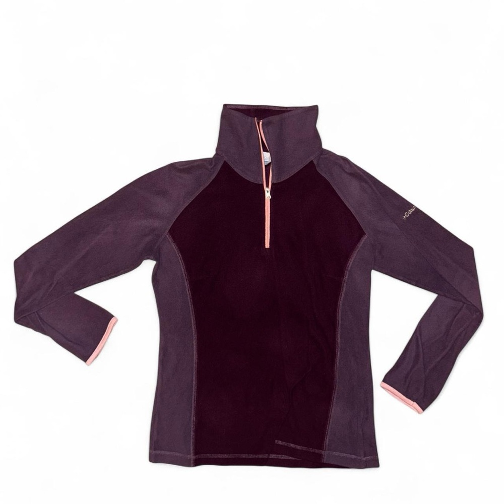 Columbia Women's Two-Tone 1/4 Zip Fleece size medium